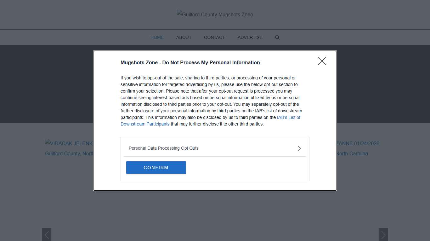 Guilford County Mugshots Zone